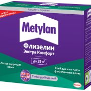 Клей обоиный Метилан Флизелин Экстра Комфорт 200 г/24шт/Арт-2719337/129908