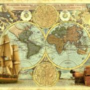 Карта странствий Х 5«Люкс»фотообои «ТП» 4л  194х136см